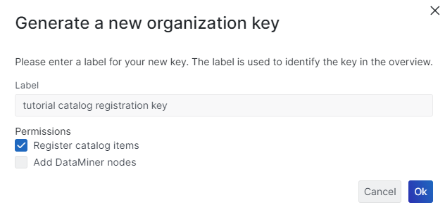 Organization Key